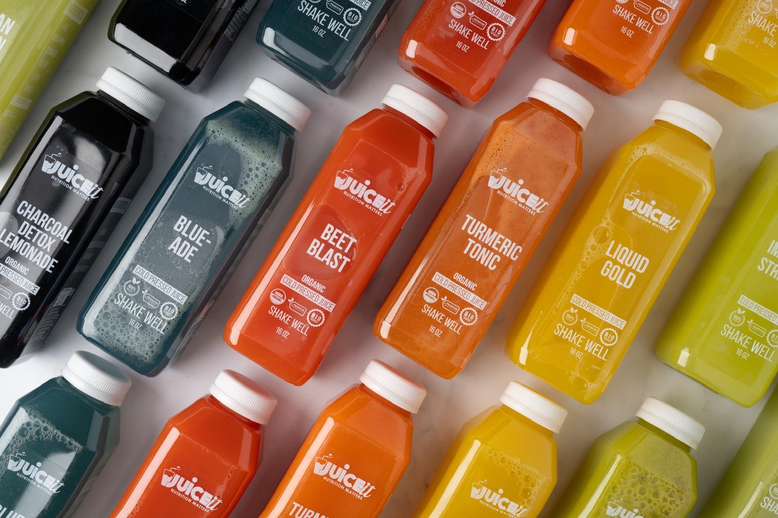 Juice It 5-day cleanse — five days of cold-pressed juices and shots